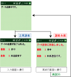 データ送信通知機能